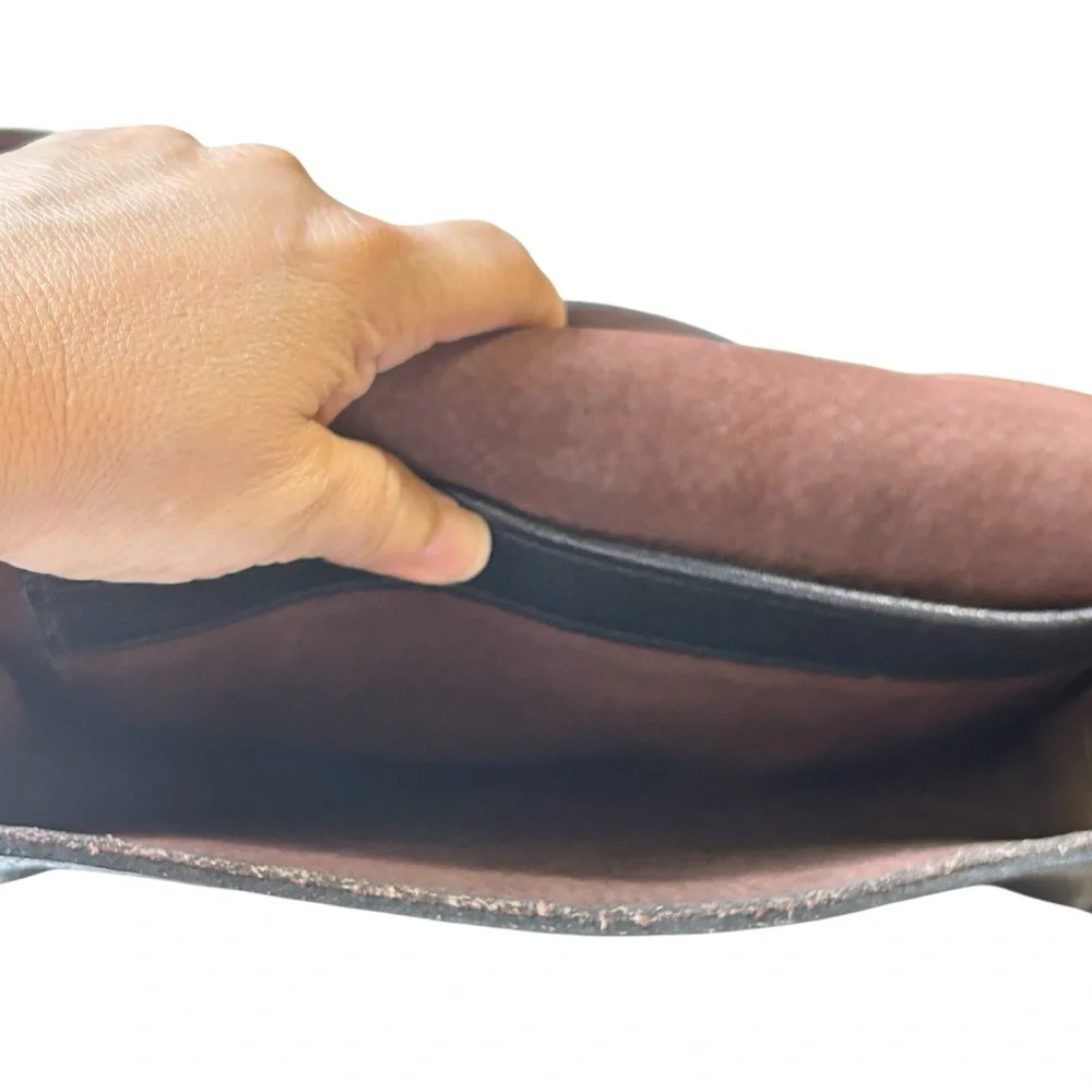 Johnny‎ Farah JEREZ SMALL LEATHER BAG MSRP $700 - Picture 6 of 11